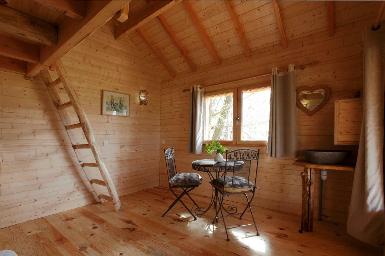 Les Cabanes Des Benauges Arbis エクステリア 写真