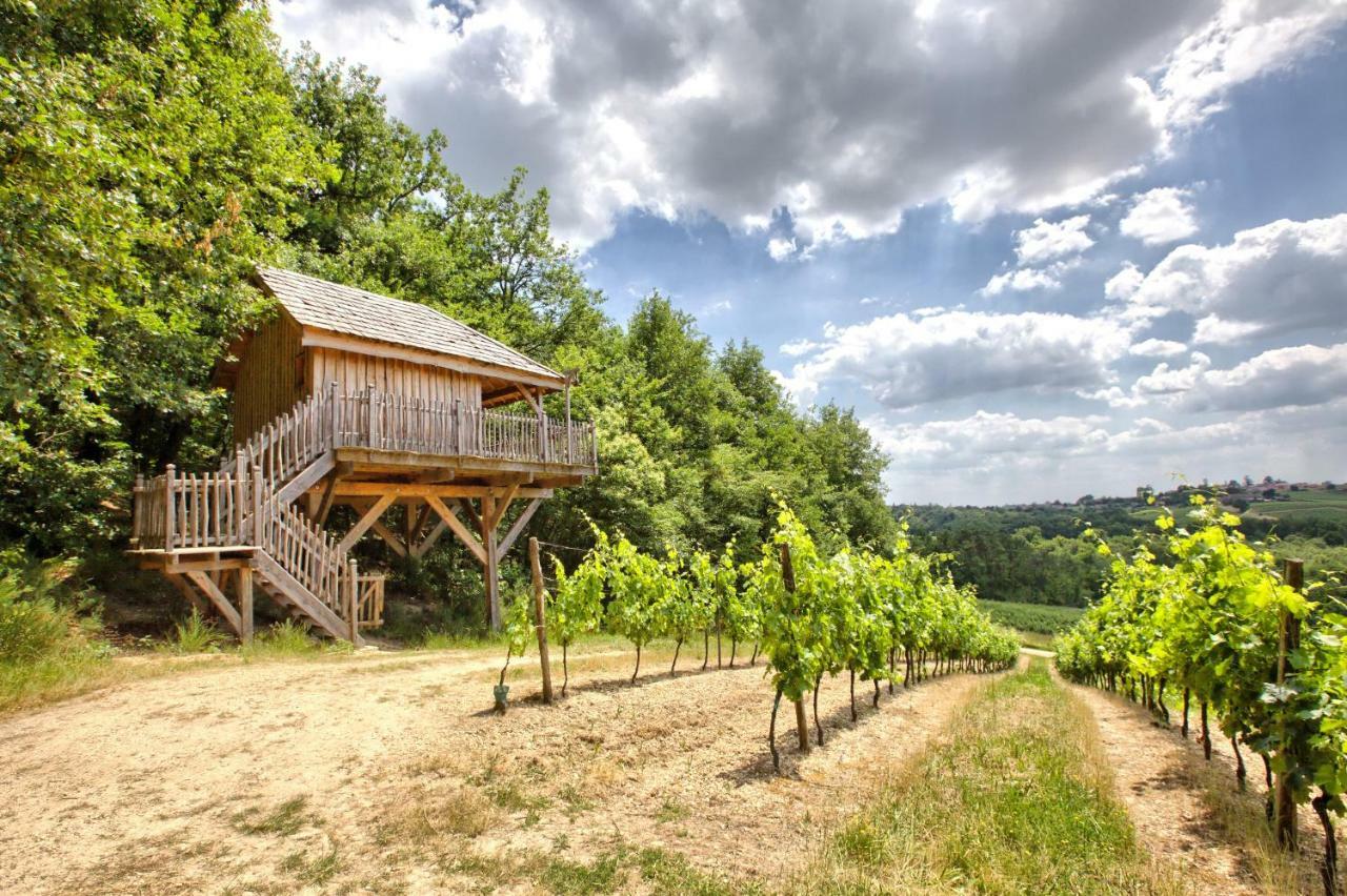 Les Cabanes Des Benauges Arbis エクステリア 写真